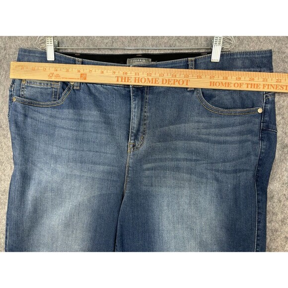 Torrid Women’s 24R Premium Stretch High Rise Bombshell Skinny Ankle Denim Jeans - Picture 6 of 10